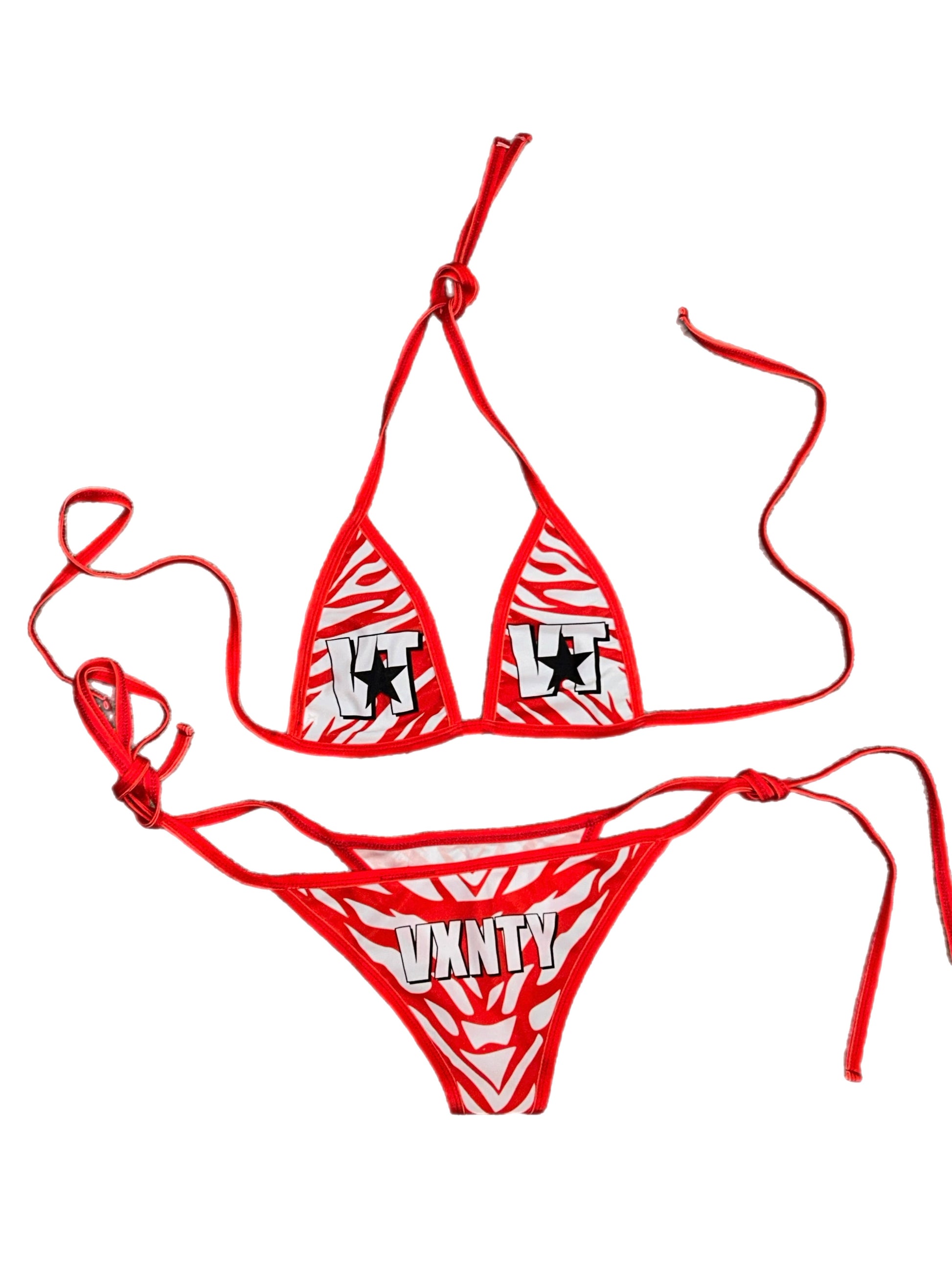 VT RED SWIMSUIT