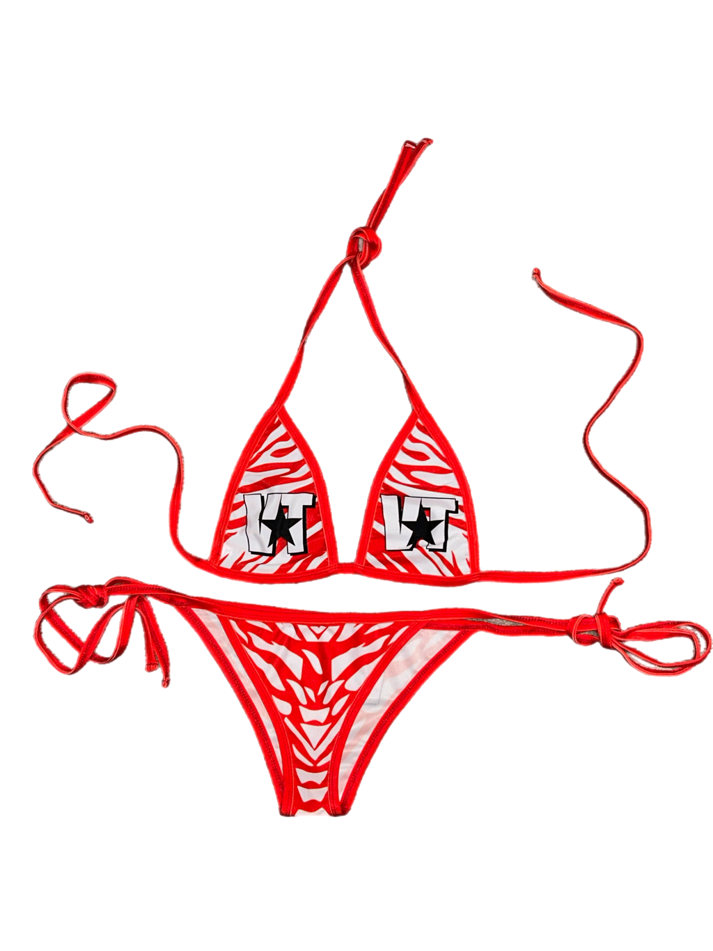 VT RED SWIMSUIT